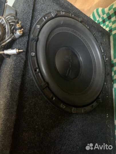 Сабвуфер со всеми комплектующими музыка