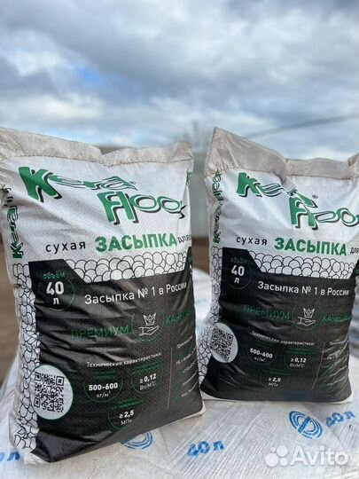 Сухая стяжка пола. Сухая засыпка KeraFloor оптом