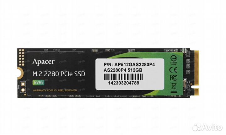 Apacer AS2280P4 M.2 2280 512GB