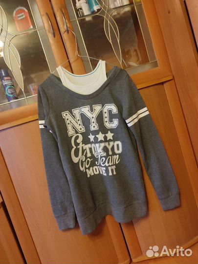 Кофта женская с длинным рукавом размер 44