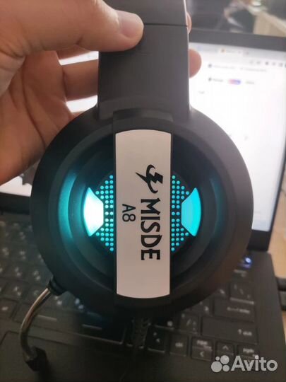 Наушники проводные с микрофоном для компьютера