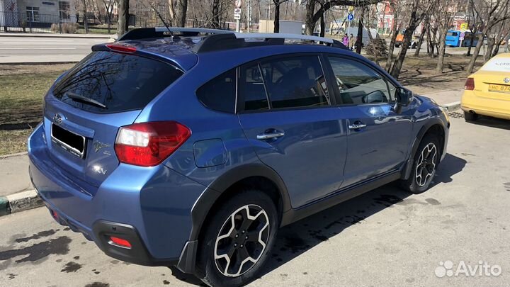 Задние брызговики Subaru XV
