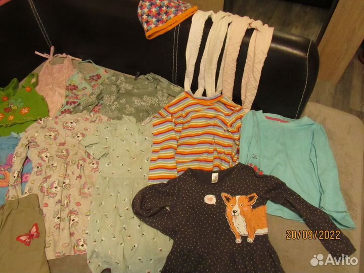 Одежда для девочки пакетом 104-116