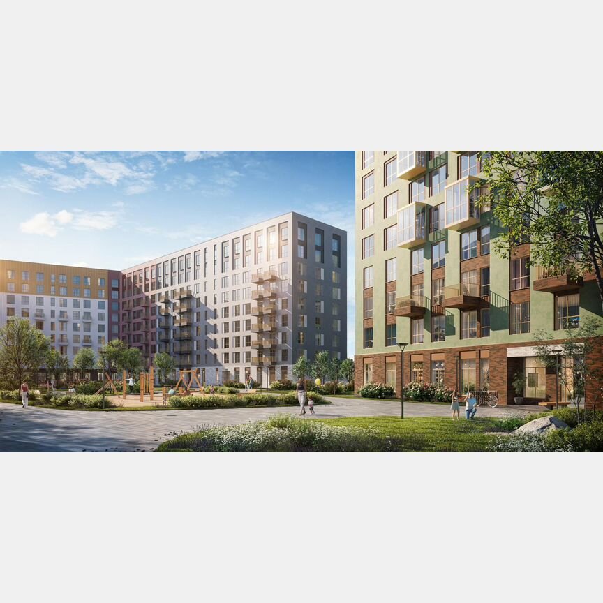 1-к. квартира, 33,1 м², 6/9 эт.