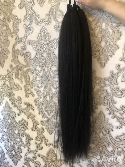 Хвост из канекалона