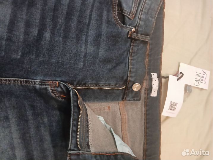 Джинсы женские широкие 52 54