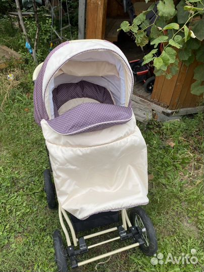 Коляска классика Lonex Carroza 2в1