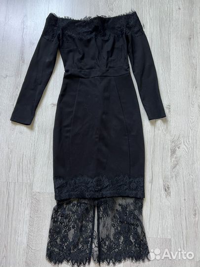 Платье женское 42 44 черное вечернее