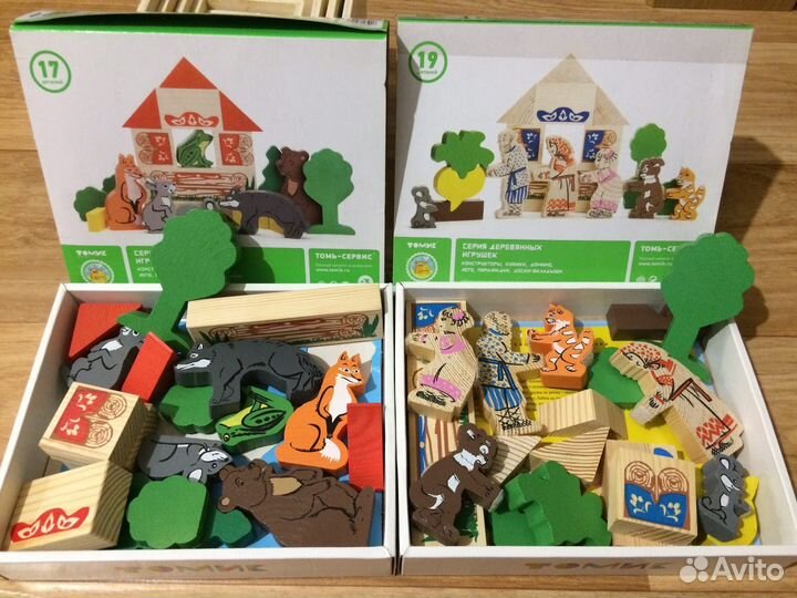 Деревянные игрушки Томик
