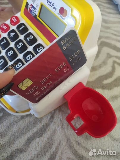 Кассовый аппарат игрушка