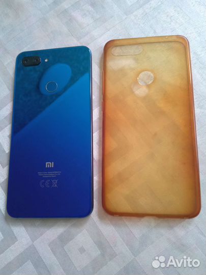 Телефон Xiaomi Mi 8 Lite Global синий 6/128гб
