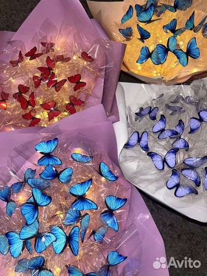 Букет из бабочек