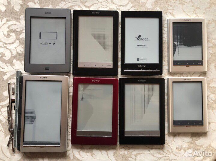 Электронные книги Sony и Amazon на разбор