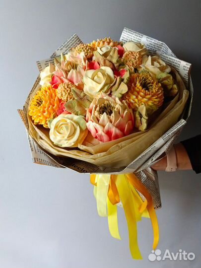 Съедобные букеты/зефирные коробочки