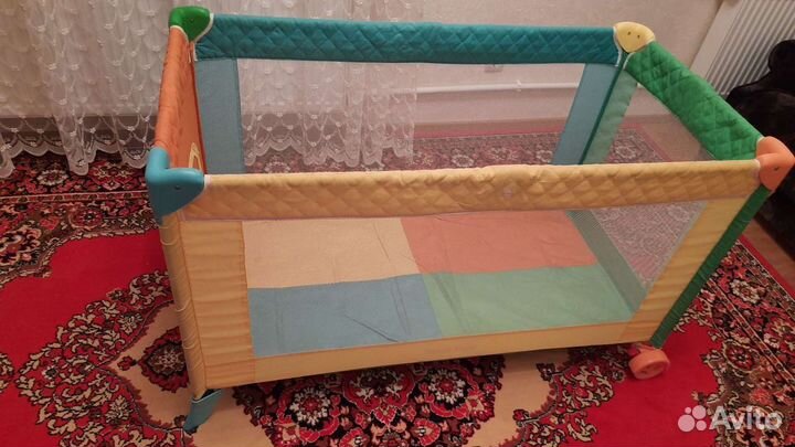 Манеж детский бу складной компактный