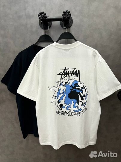 Nike Stussy футболка унисекс