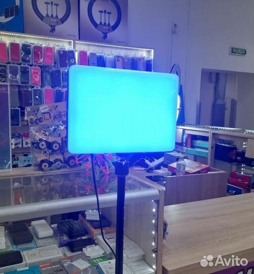 Видеосвет цветной rgb