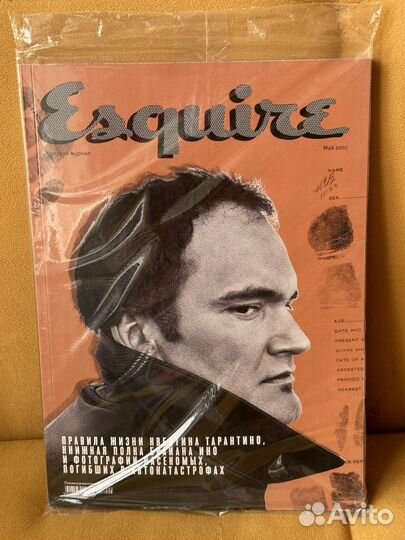 Журнал Esquire Тарантино 2007 год