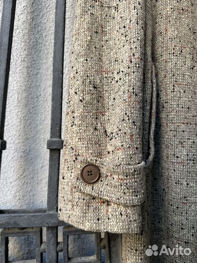Пальто твидовое clipper craft made in usa винтаж
