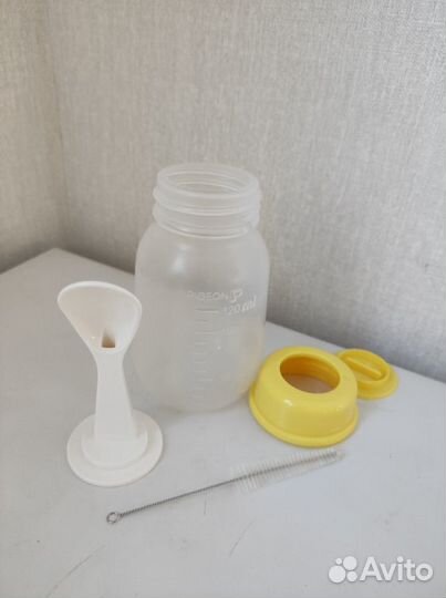 Pigeon бутылочка 120мл с ложкой для кормления