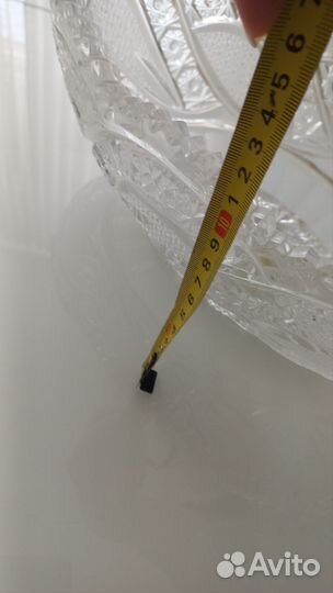 Ваза хрустальная