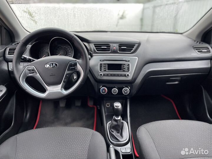 Kia Rio 1.6 МТ, 2016, 141 500 км
