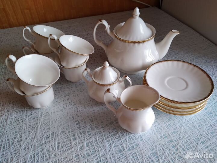 Чайный сервиз на 6 персон, новый