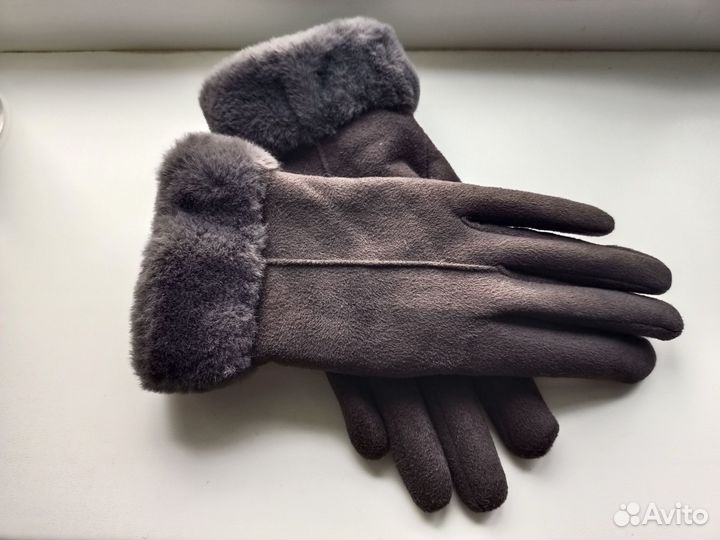 Перчатки зимние женские