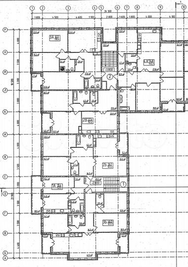 3-к. квартира, 118,4 м², 2/3 эт.