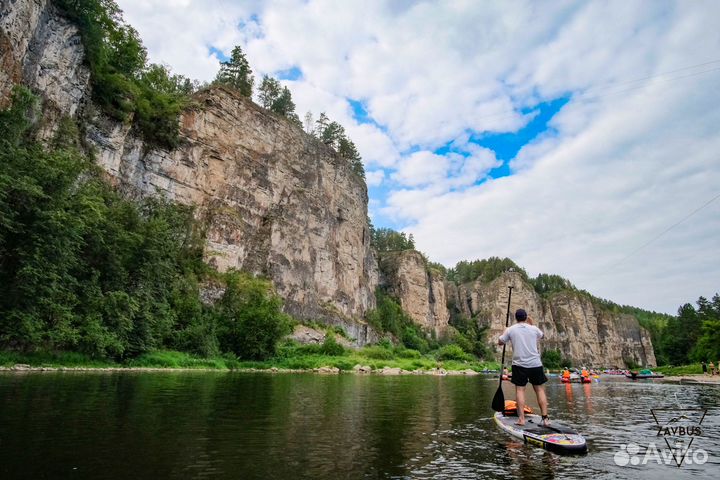 SUP река Ай: Межевой - Кульметово