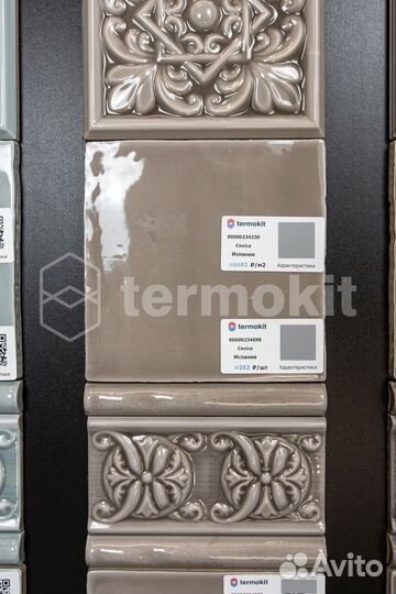 Керамическая плитка Cevica Plus Cement Настенная 15x15