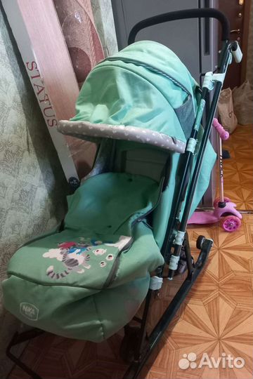 Коляска санки