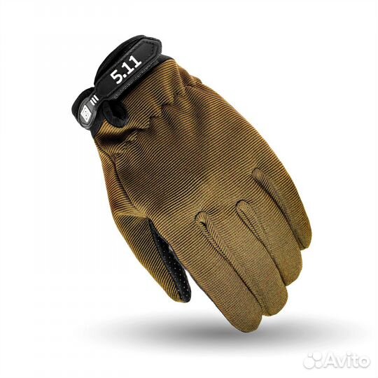 Тактические перчатки 5.11, песок