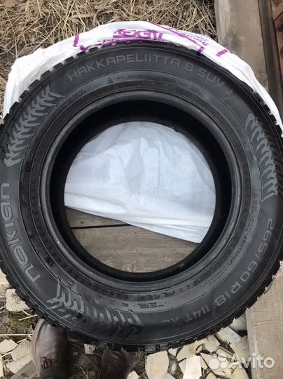 Резина зимняя Nokian Hakapelita 8 265/60 R18