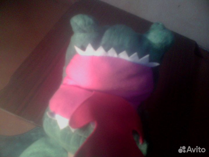 Дракон зелёный. кукла одевается на руку