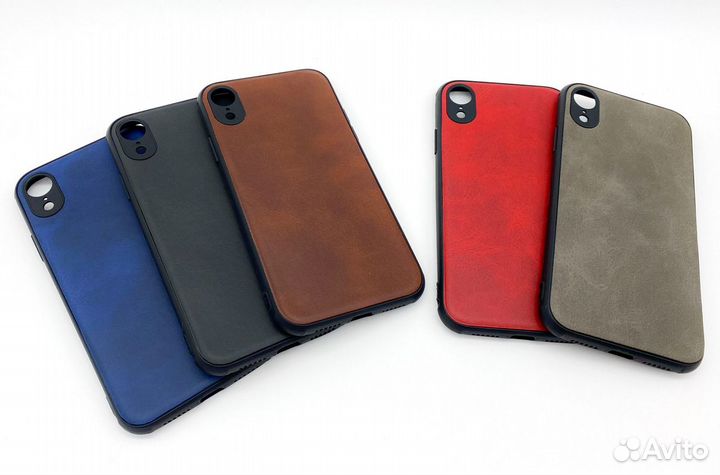 Чехол кожа iPhone 6/7/8/X/XR