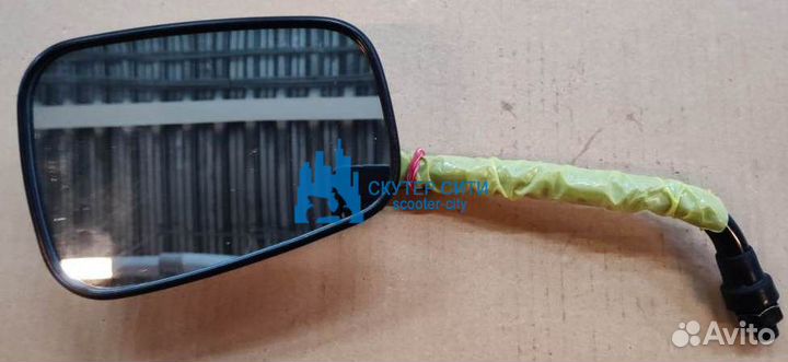 Зеркало левое bajaj V150 (Арт.JH231600) (пр-ль BA