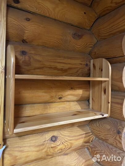 Полка настенная деревянная настенная