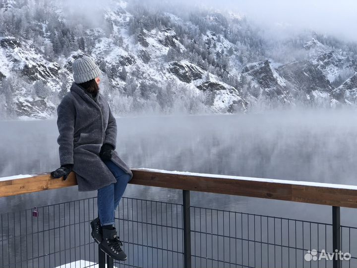 Шуба из овечьей шерсти 48