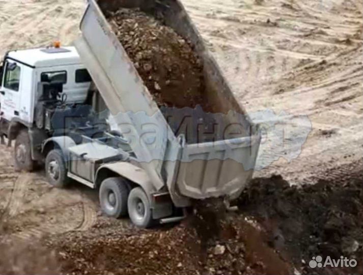 Грунт котлованный для отсыпки с доставкой от 1 м3