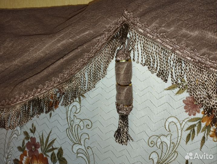 Комплект шторы + тюль