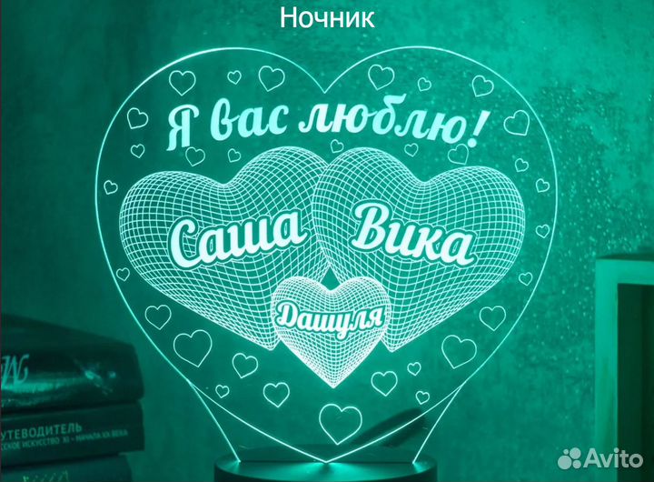 Необычный светильник - ночник