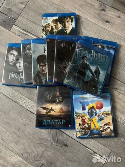 Blu ray диски Гарри Поттер
