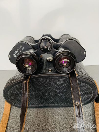 Бинокль СССР Бпц4 8х30 1977(Колючка)