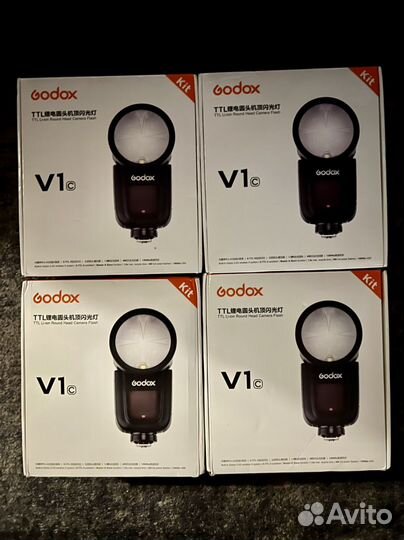 Новая вспышка godox V1 Canon