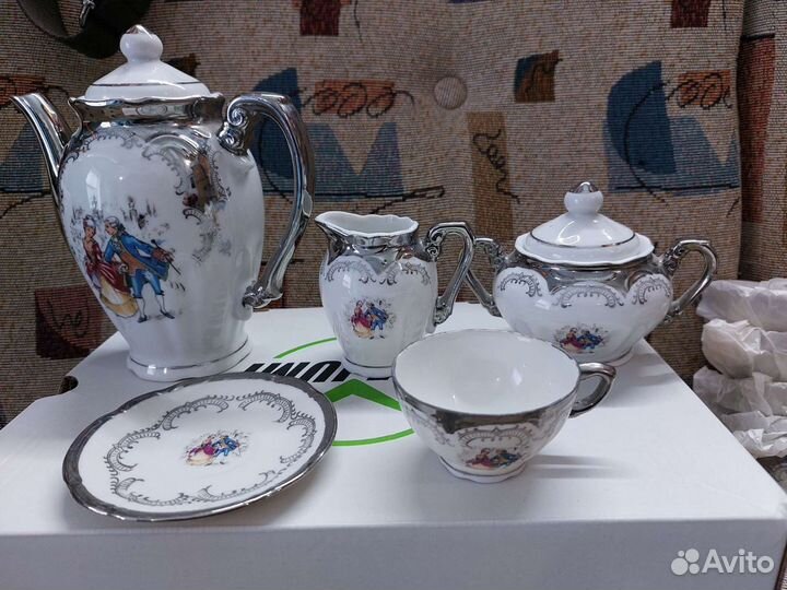 Набор кофейный фарфор Германия Bavaria