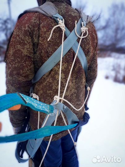 Подвеска с парашютом для дельтаплана