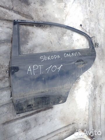 Дверь задняя левая для Skoda Octavia A4