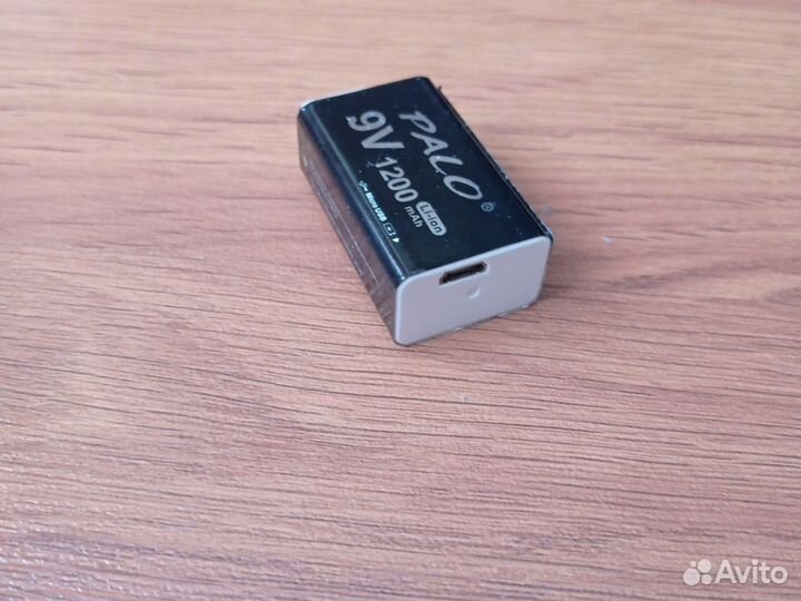 Аккумулятор Крона Palo 6 F22, 9 V, 1200 mAh