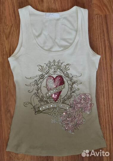 Майка винтаж y2k